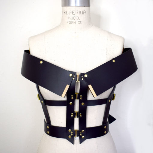 leather harness, lovelornlingerie