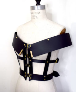 leather harness, lovelornlingerie