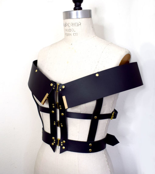 leather harness, lovelornlingerie