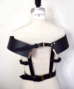 leather harness, lovelornlingerie