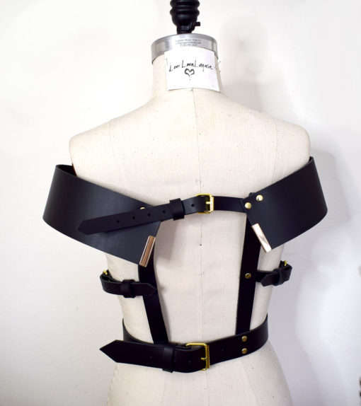 leather harness, lovelornlingerie