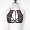 lace high-neck bralette, love lorn lingerie