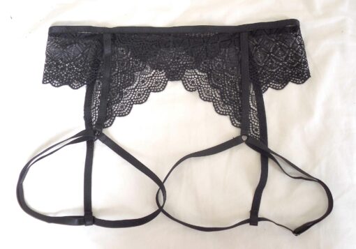 lace crotchless brief, open crotch panties, sexy fetish lingerie, love lorn lingerie