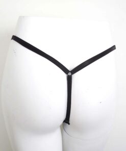 ouvert lace thong, crotchless g-string underwear, sexy bondage lingerie, love lorn lingerie