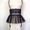 Tulle Garter Belt Harness