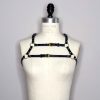 leather chest harness