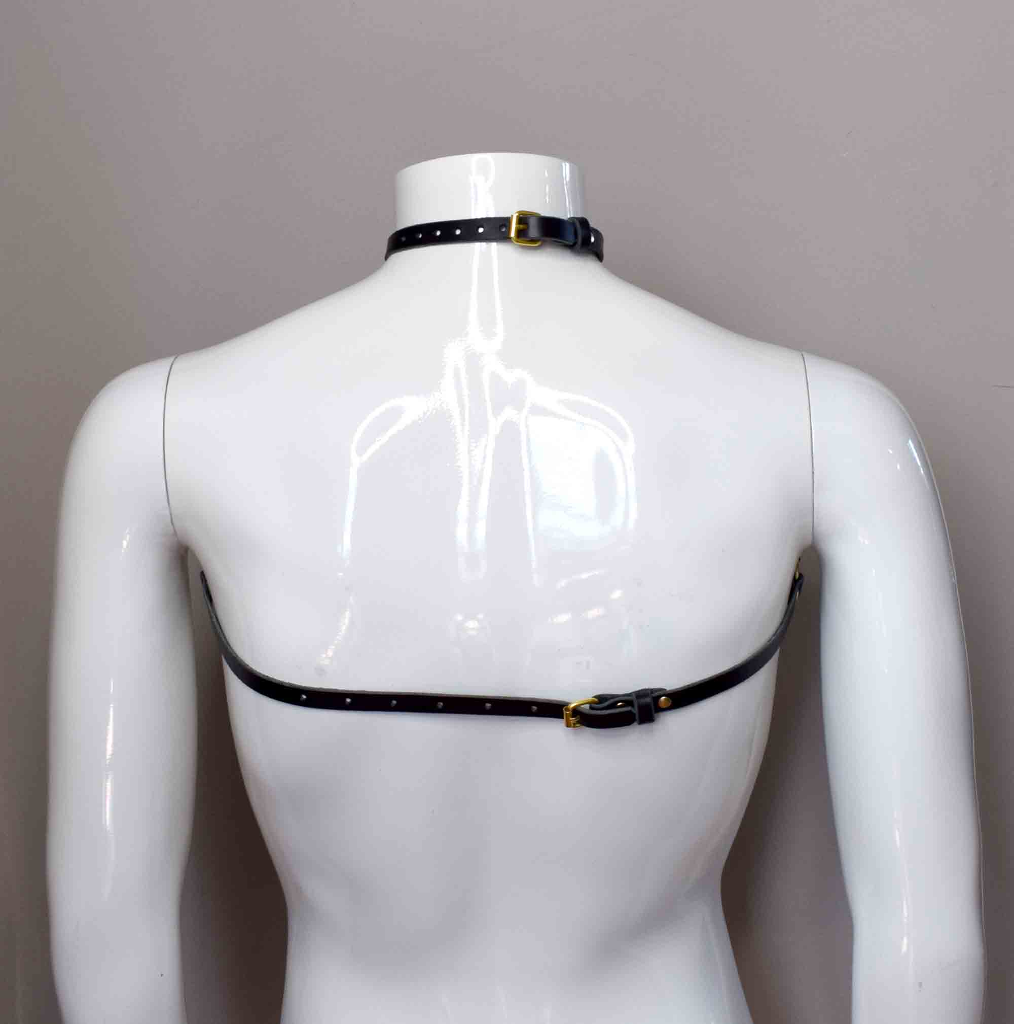 Aisling Strappy Leather Shoulder Harness