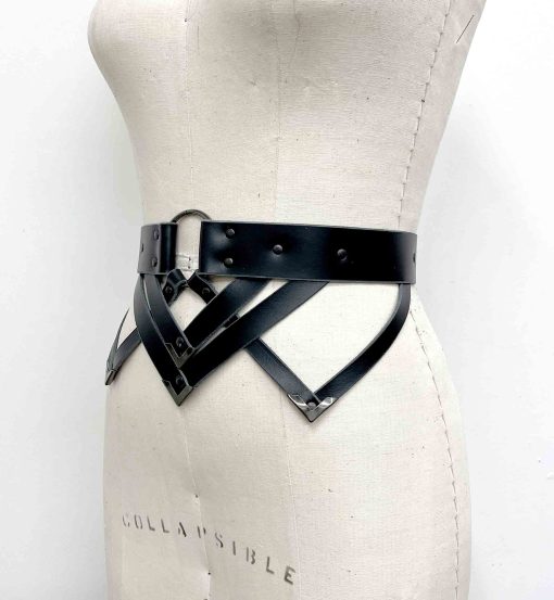 leather waist belt