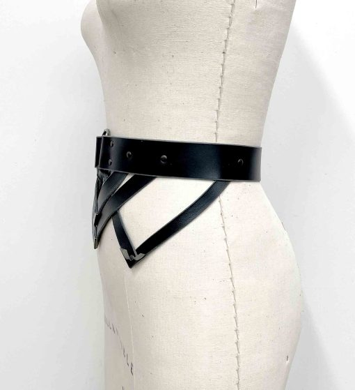 leather waist belt