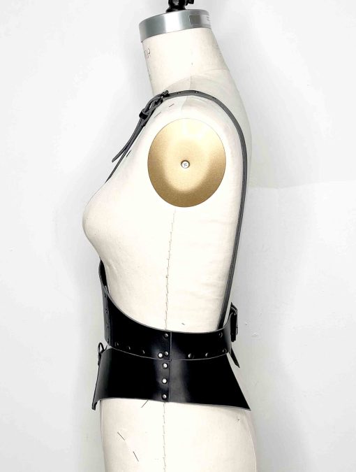 leather waist cincher harness