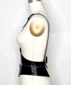 leather waist cincher harness